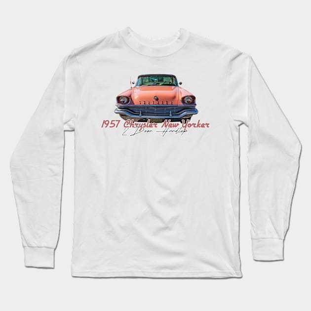 1957 Chrysler New Yorker 2 Door Hardtop Long Sleeve T-Shirt by Gestalt Imagery